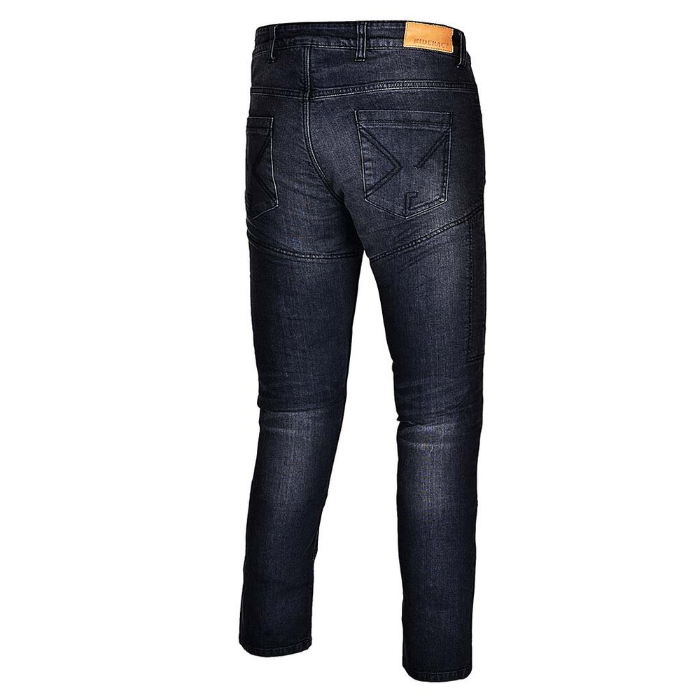 RIDERACT® Mens Motorcycle Slim Jeans Men Denim Jeans Pants w/ CE Armors NEW - Picture 5 of 9